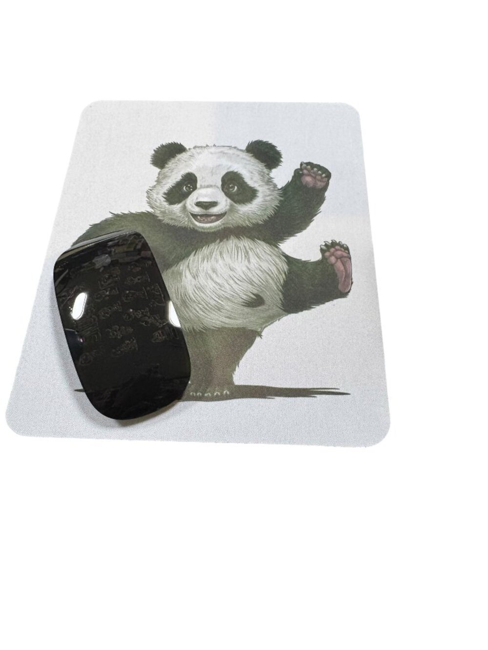 Cute Panda Mouse Pad, Funny Animal Design Desk Accessory